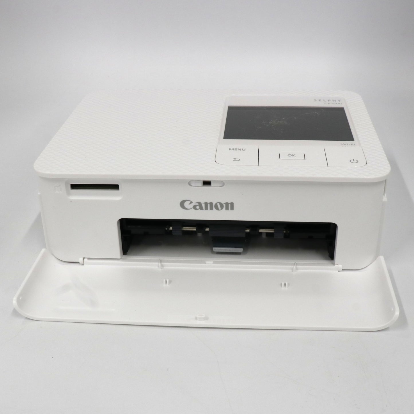 [中古(C)] CANON(キヤノン) SELPHY CP1500 ミニフォトプリンター selphy-cp1500-wh ホワイト [可]