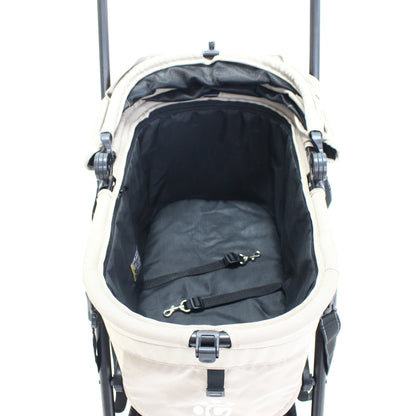 [中古(C)] コンビ ペット用カート ミリミリキャリ― combi-milimilicarry-beige ウォーターエッジベージュ[可]