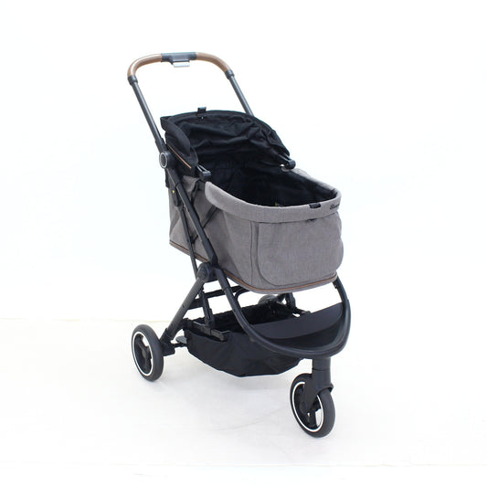 [中古(B)] コンビ ペット用カート ルルテイル マウナロアブラック×グレージュ [良い]