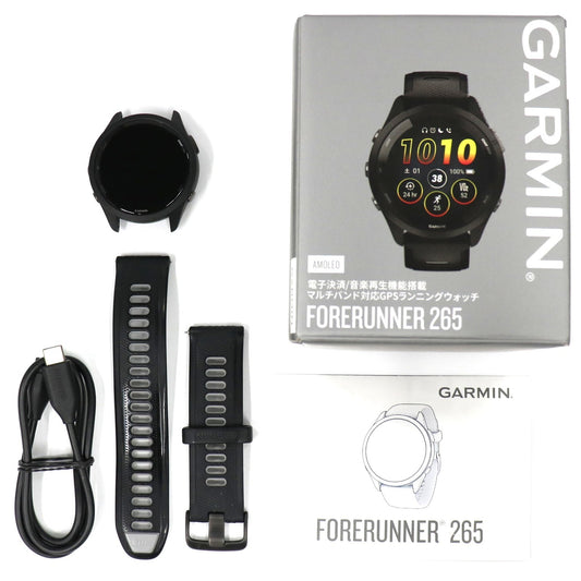 [中古(C)] ガーミン GARMIN Forerunner 265 ブラック forerunner265[可]