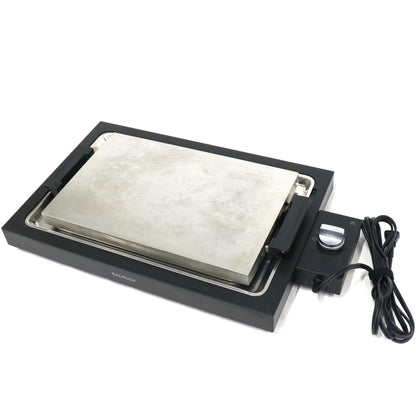 バルミューダ The Plate Pro ホットプレート ブラック K10A-BK　k10a   整備済みアウトレット品 [中古(C)]