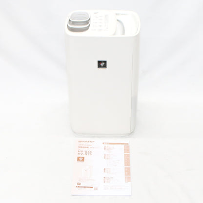 [中古(C)] シャープ プラズマクラスター搭載 HV-S75 ハイブリッド式加湿器 (木造12.5畳/プレハブ21畳) ホワイト　hv-s75 hv-s75　[可]