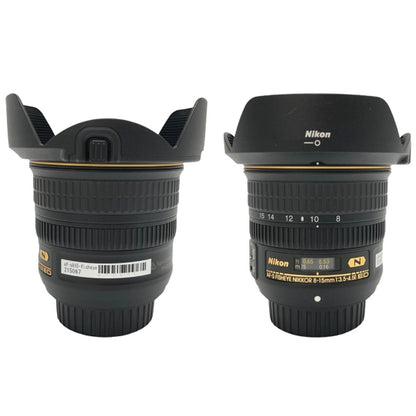 [中古(C)] ニコン AF-S Fisheye NIKKOR 8-15mm f/3.5-4.5E ED 魚眼レンズ [可]