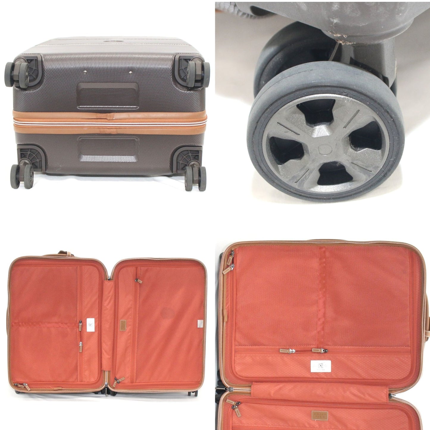 [中古(C)] [5-8泊向けサイズ]DELSEY CHATELET AIR 2.0 Mサイズ(67cm) 69L ハード スーツケース　delsey-chateletair67-br ブラウンdelsey-chateletair67-br　[可]