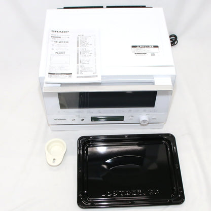 [中古(B)] [23L]シャープ PLAINLY RE-WF234 過熱水蒸気オーブンレンジ re-wf234-w  [良い]