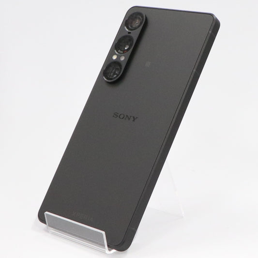 ソニー Xperia 1 VII SIMフリーモデル（12GB/512GBタイプ）スマートフォン xperia1m7-bk  スレートブラック 整備済みアウトレット品 [中古(A)]