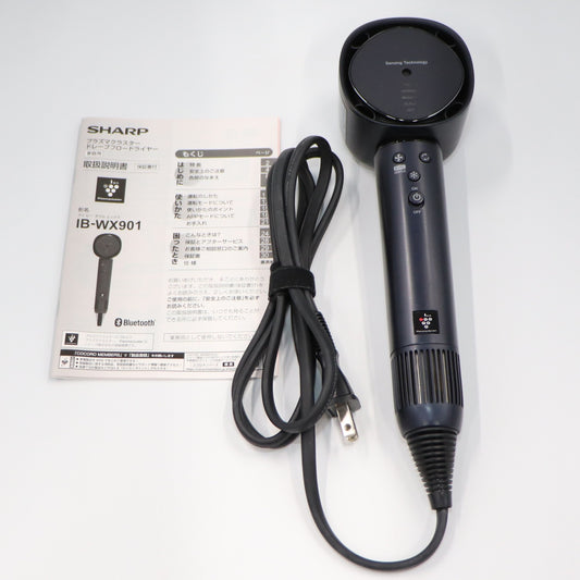 [中古(C)] シャープ プラズマクラスタードレープフロードライヤー IB-WX901 ブラックib-wx901-b　[可]