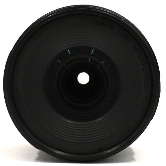 CANON RF-S55-210mm F5-7.1 IS STM 望遠ズームレンズ rf-s55-210isstm-b  ブラック 整備済みアウトレット品 [中古(B)]