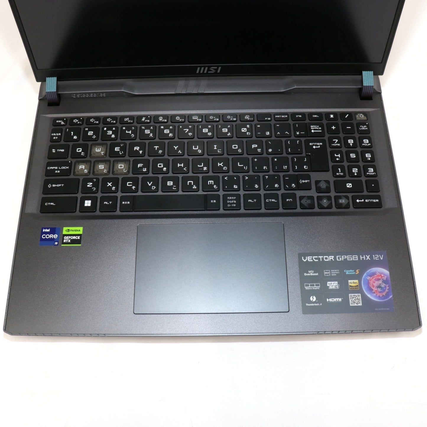 [中古(B)] MSI(エムエスアイ)Vector-GP68HX-12VH-3203JP ゲーミングノートパソコン　 vector-gp68hx-12vh-3203  [良い]
