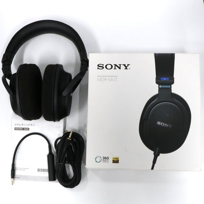 [中古(C)] ソニー スタジオモニターヘッドホン MDR-MV1  mdr-mv1[可]
