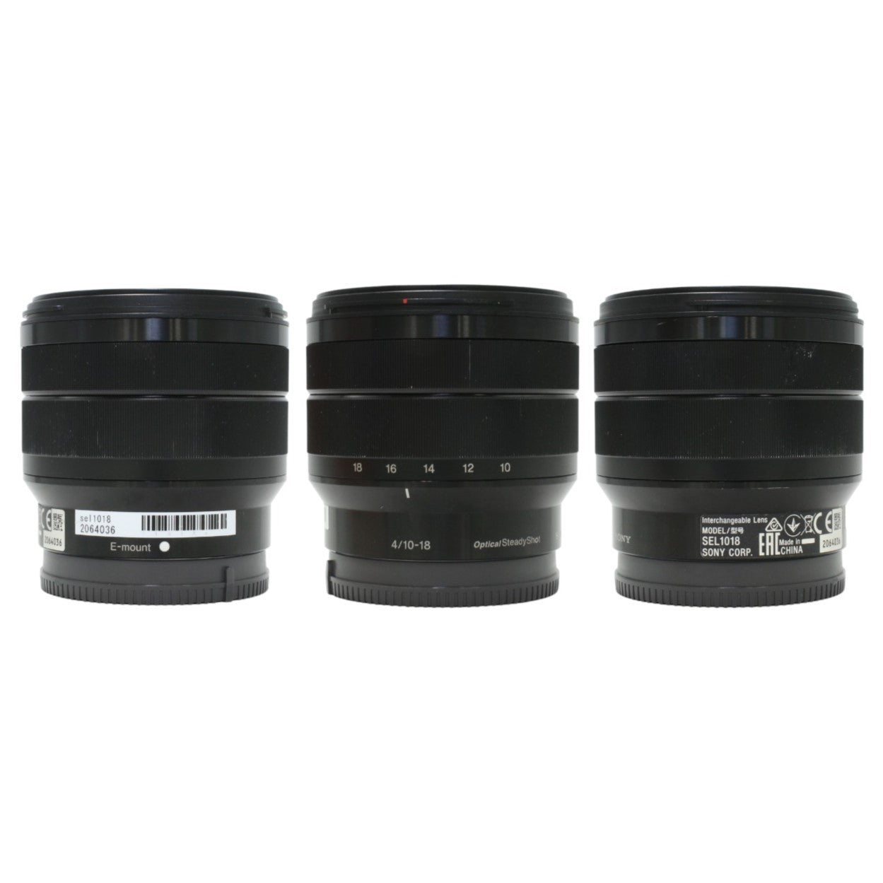 [中古(A)] ソニー E 10-18mm F4 OSS SEL1018 広角ズームレンズ [非常に良い]