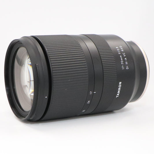 タムロン 17-70mm F/2.8 Di III-A VC RXD 標準ズームレンズ(SONY Eマウント用) (Model B070) tamron-1770-f28-e   整備済みアウトレット品 [中古(B)]