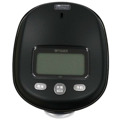 [中古(B)] [5.5合]タイガー魔法瓶 土鍋ご泡火炊き JRX-G100 土鍋圧力IH式 炊飯器　jrx-g100kg エボニーブラック [良い]