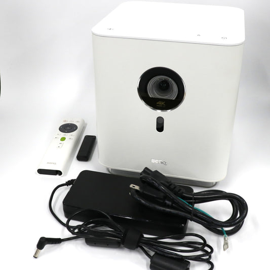 BenQ GK100【4K・短焦点・LEDプロジェクター】（1000ルーメン / DLP/オートフォーカス/Android 6.0 / ワイヤレス対応 / 10W × 2 treVoloスピーカー/長寿命LED光源採用）