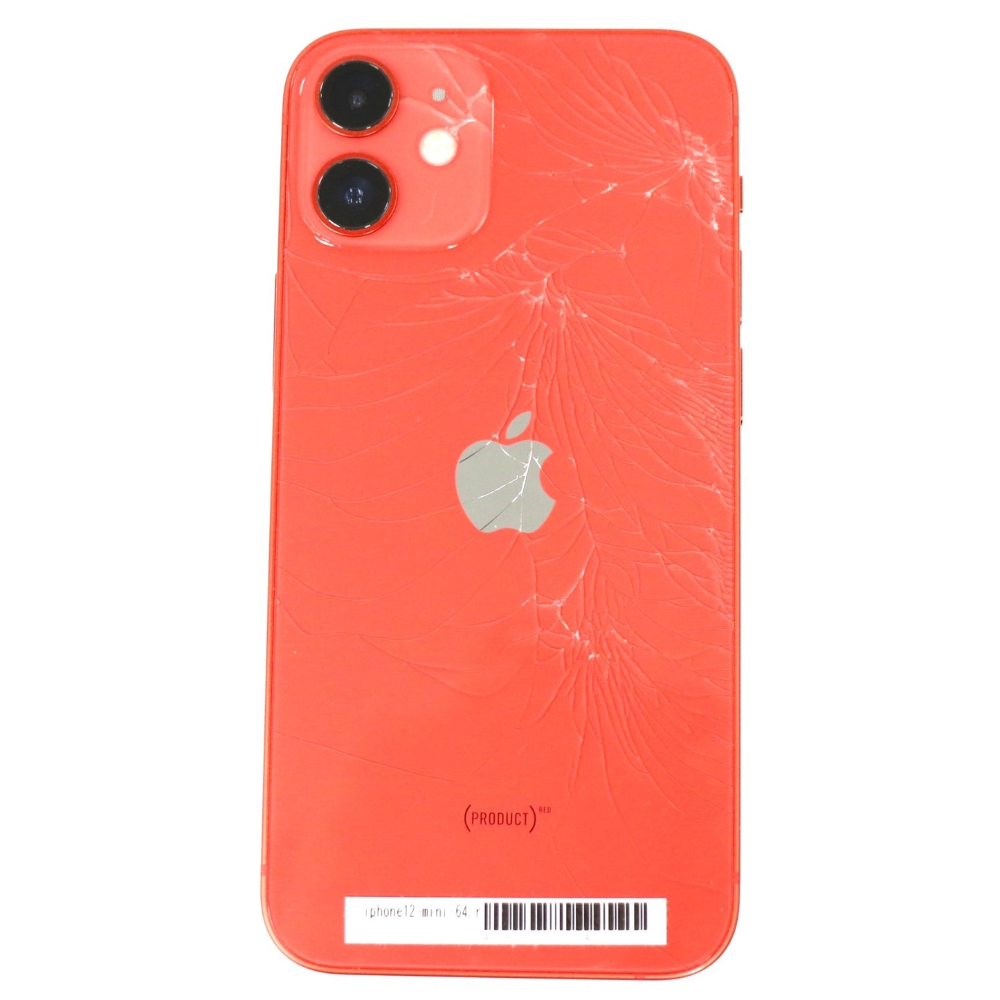 [中古(C)] Apple iPhone 12 mini 64GB (SIMフリー) iphone12-mini-64-r レッド[可]