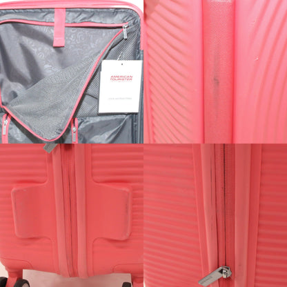 [中古(C)] [5-8泊向けサイズ]AMERICAN TOURISTER CURIO スピナー68 エキスパンダブル 75L/拡張時91L ハードスーツケース　americantourister-curio68-crl コーラルamericantourister-curio68-crl　[可]