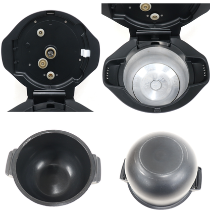 シャープ ヘルシオ ホットクック KN-HW24G 2〜6人用 2.4L容量　kn-hw24g-w  ホワイト 整備済みアウトレット品 [中古(C)]