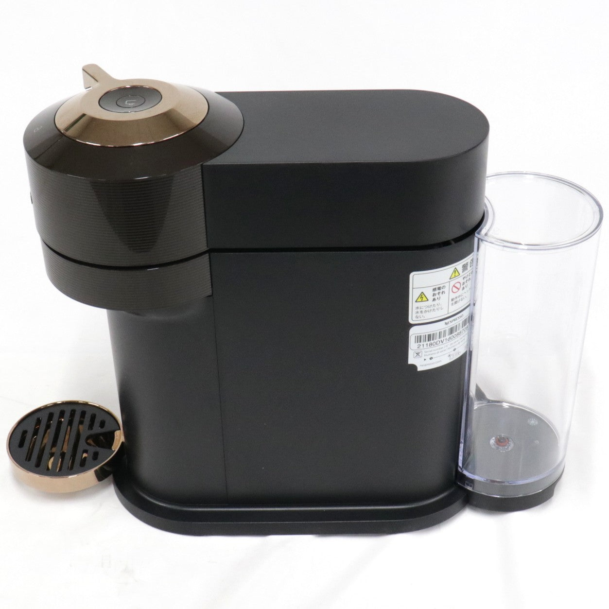 [ジャンク] ネスプレッソ「ヴァーチュオ ネクスト プレミアム」 gdv1-br-w [難あり(D)]