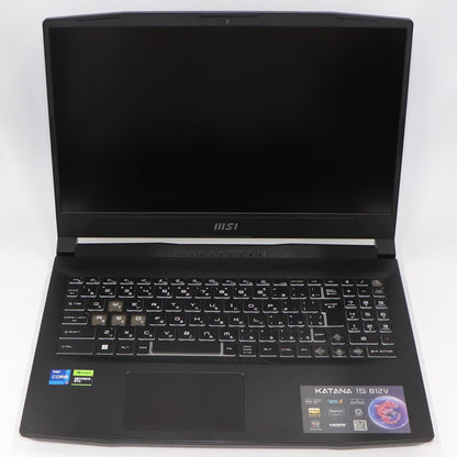 MSI(エムエスアイ)Katana-15-B12VGK-1803JPゲーミングノートパソコン katana-15-b12vgk-1803jp   整備済みアウトレット品 [中古(C)]