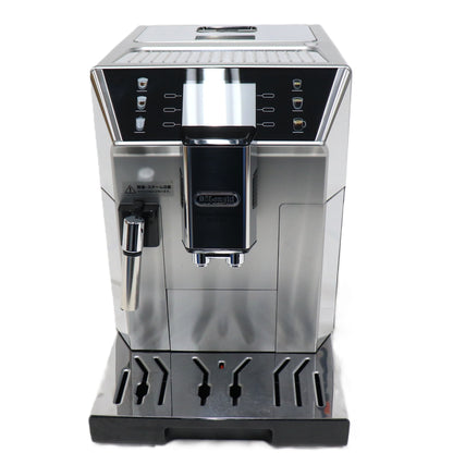 デロンギ プリマドンナ クラス 全自動コーヒーマシン ECAM55085MS ecam55085ms   整備済みアウトレット品 [中古(C)]