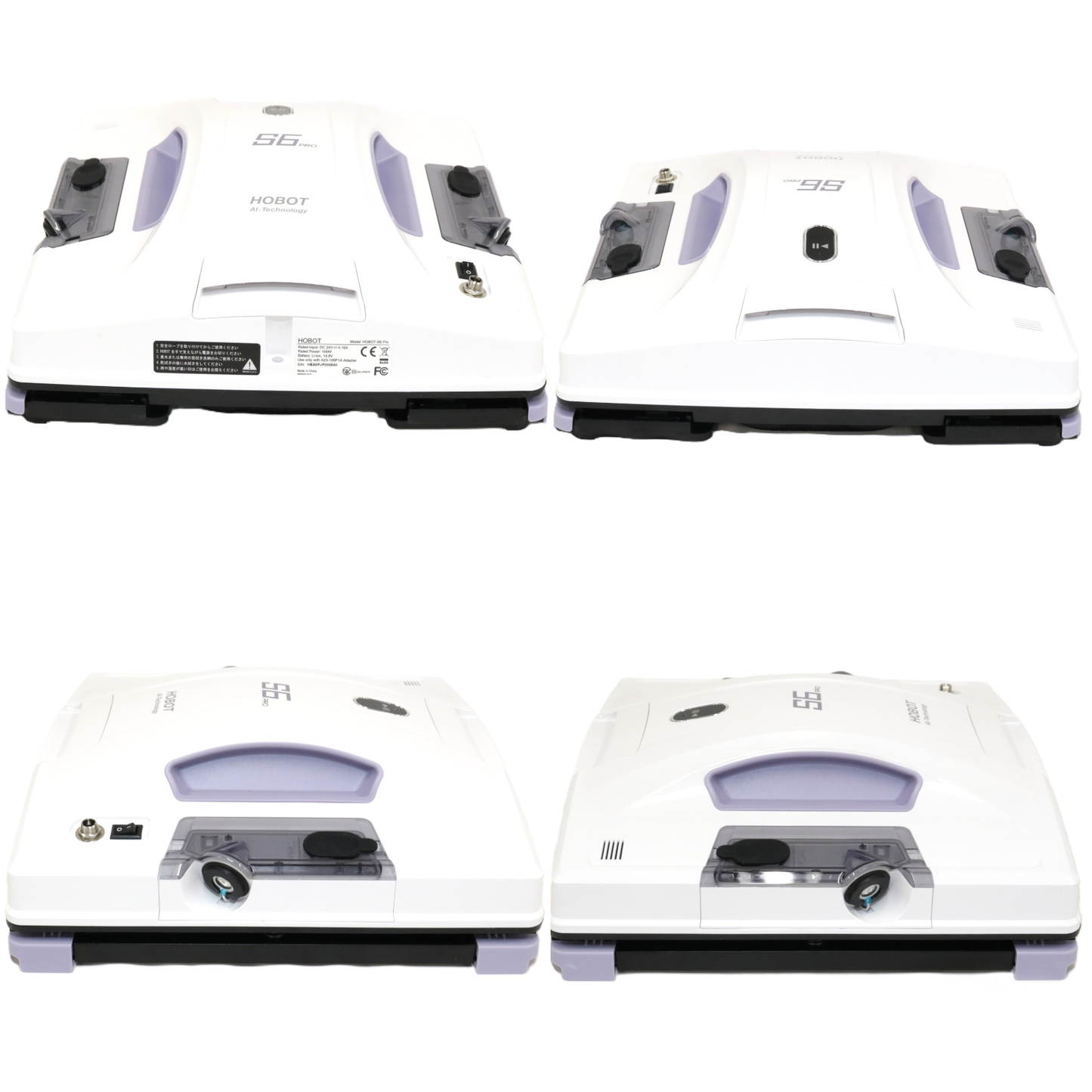 [中古(B)] HOBOT(ホボット) 窓掃除ロボット HOBOT-S6 Pro hobot-s6pro  [良い]