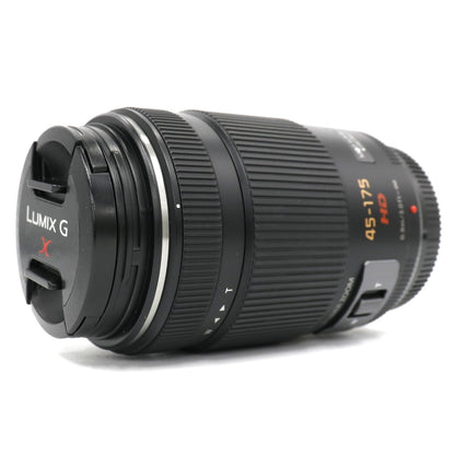 パナソニック LUMIX G X VARIO PZ 45-175mm F4.0-5.6 ASPH. POWER O.I.S. 望遠ズームレンズ lumix-g45175-f456   整備済みアウトレット品 [中古(A)]