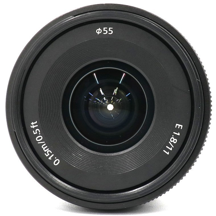 ソニー E 11mm F1.8 SEL11F18 大口径超広角単焦点レンズ sel11f18   整備済みアウトレット品 [良い(B)]