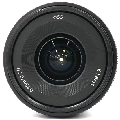 ソニー E 11mm F1.8 SEL11F18 大口径超広角単焦点レンズ sel11f18   整備済みアウトレット品 [良い(B)]