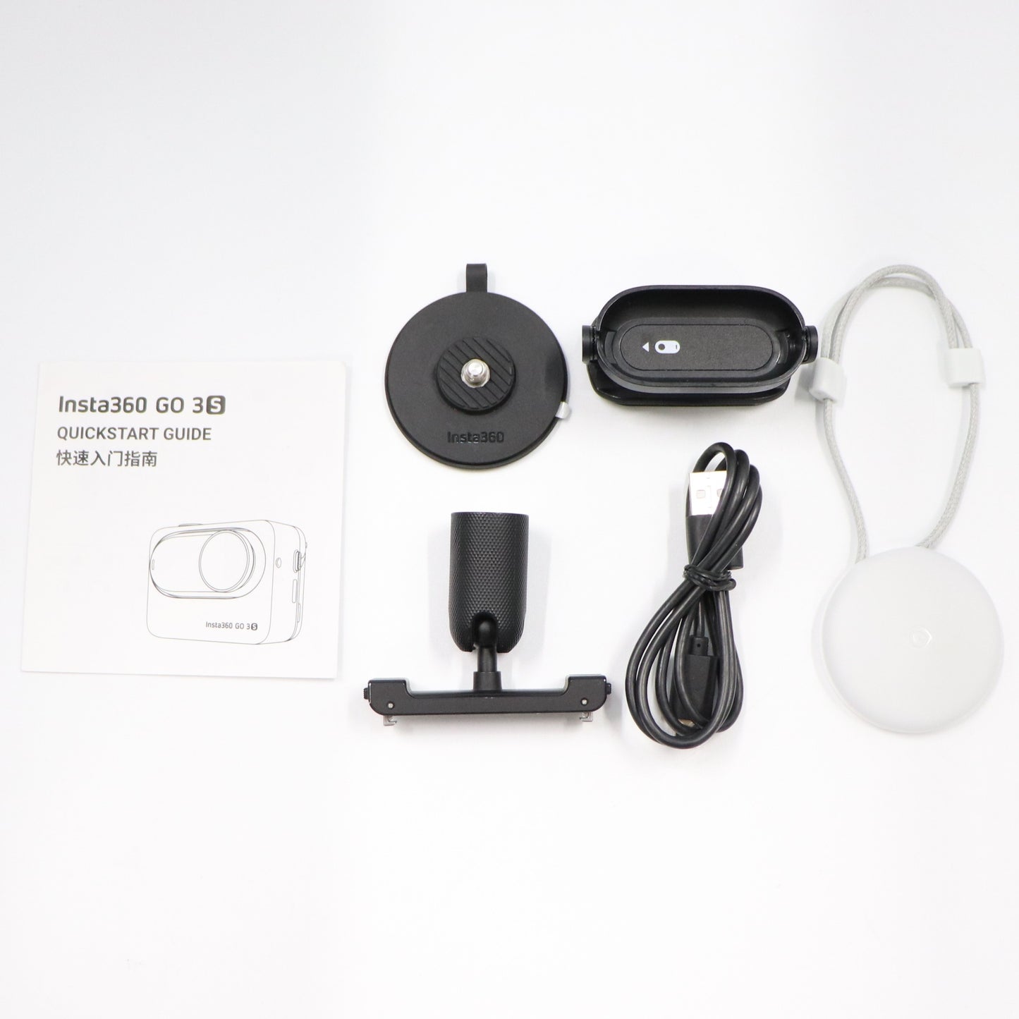 [中古(B)] Insta360 GO 3S 128GB アクションカメラ insta360-go-3s-128-bk ミッドナイトブラック [良い]