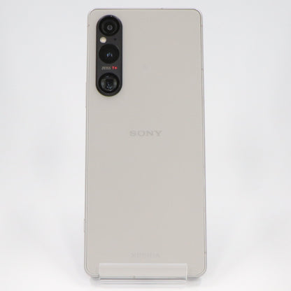 ソニー Xperia 1 V（XQ-DQ44）スマートフォン xq-dq44-ps プラチナシルバー 整備済みアウトレット品 [良い(B)]