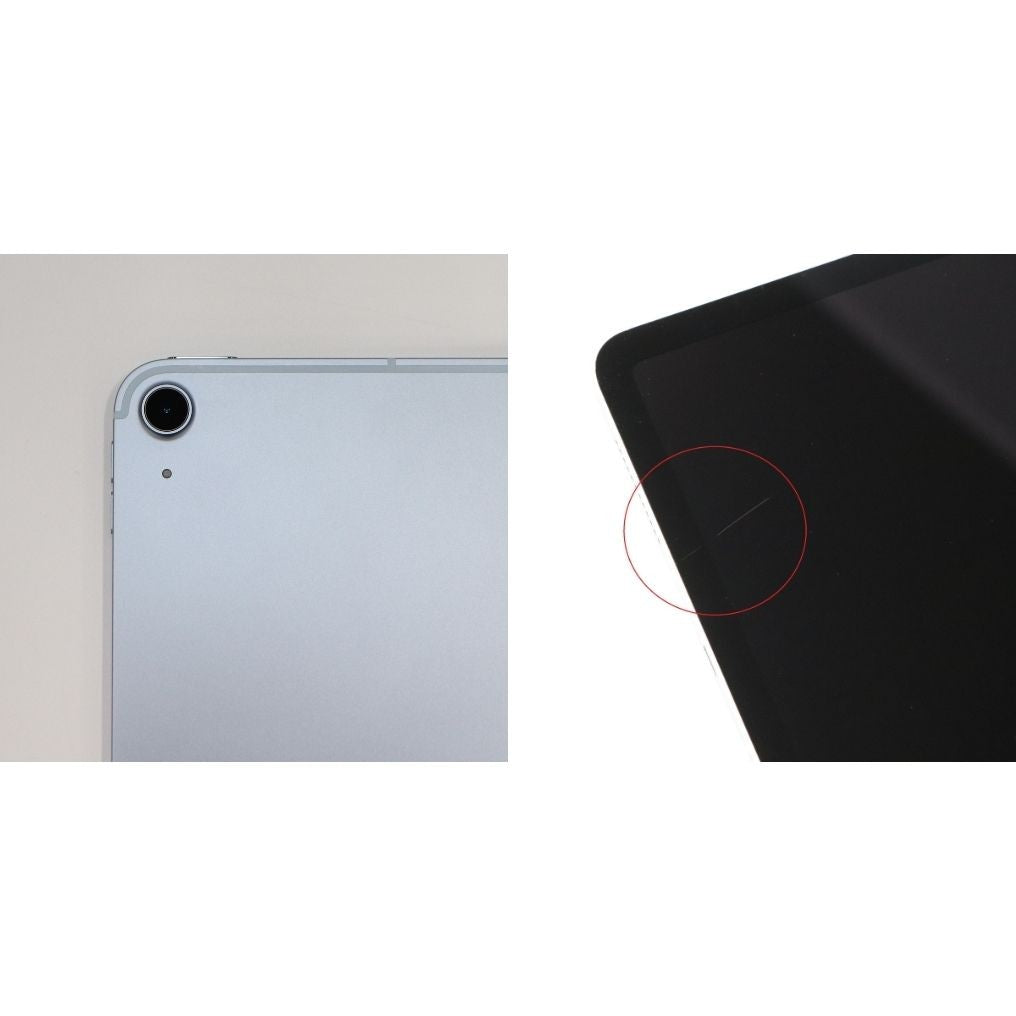 [中古(C)]Apple iPad Air 10.9インチ 第4世代 2020年モデル Wi-Fi + Cellular 64GB スカイブルーmyfq2j-a　[可]