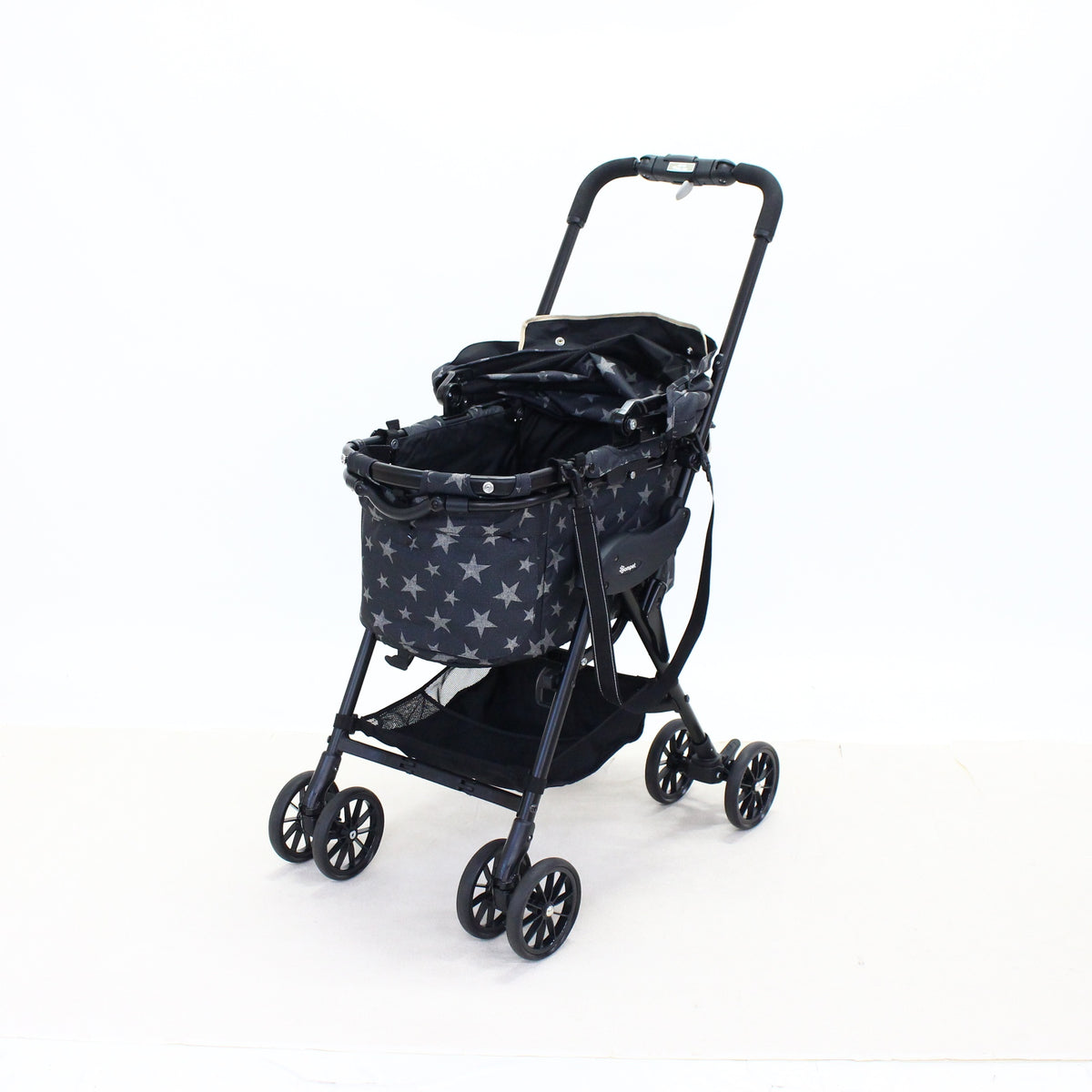 コンビ ペット用カート ミリミリEG ロング D スターブラック 4972990180740  スターブラック 整備済みアウトレット品 [中古(C)]