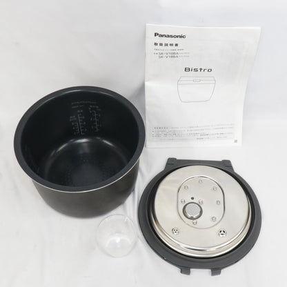 [中古(B)] [10合炊き]パナソニック 可変圧力IHジャー炊飯器 ビストロ V SR-V18BA sr-v18ba-h ライトグレージュ [良い]