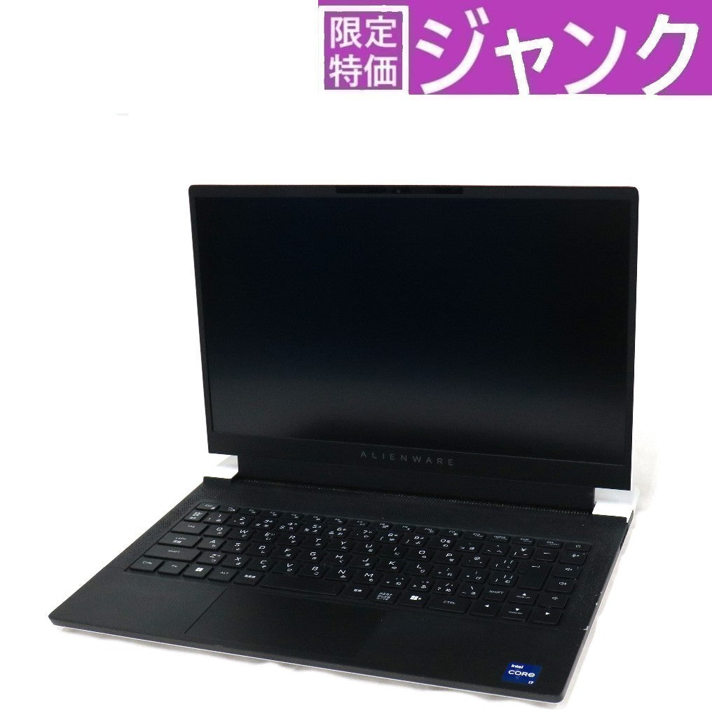 DELL(デル) ALIENWARE X14 プラチナ（RTX 3050TI搭載）ゲーミングノートパソコン (Core(TM) i7-12700H /GeForce RTX™ 3050Ti /14型/16GB/M.2 SSD 512GB/144Hz)　caa1300spoas160n30jp   ジャンク品 [難あり(D)]