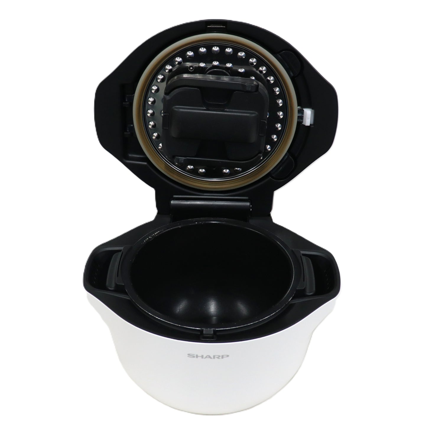 シャープ ヘルシオ ホットクック KN-HW24G 2〜6人用 2.4L容量　kn-hw24g-w  ホワイト 整備済みアウトレット品 [中古(C)]