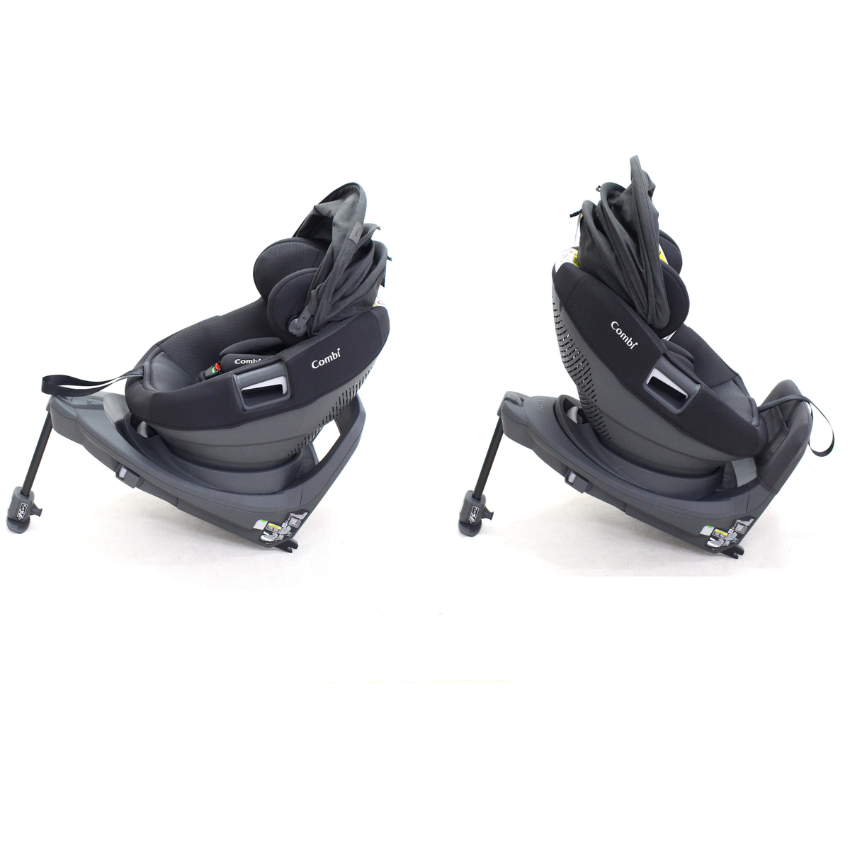 コンビ ホワイトレーベル THE S ISOFIX エッグショック ZC-720 チャイルドシート (ISOFIX固定 / R129適合)　4972990195195-gray  グレー 整備済みアウトレット品 [中古(C)]