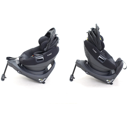 コンビ ホワイトレーベル THE S ISOFIX エッグショック ZC-720 チャイルドシート (ISOFIX固定 / R129適合)　4972990195195-gray  グレー 整備済みアウトレット品 [中古(C)]