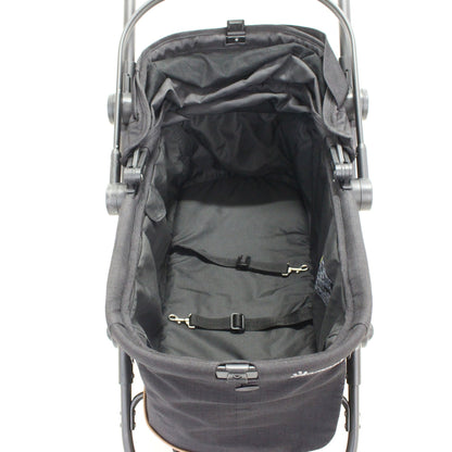 [中古(C)] コンビ ペット用カート ルルテイル キャリー 4972990195164 マウナロアブラック4972990195164　[可]