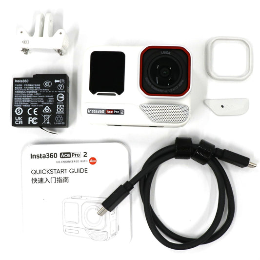 [中古(C)] Insta360 Ace Pro 2 アクションカメラ insta360-ace-pro2-wh アークティックホワイト[可]