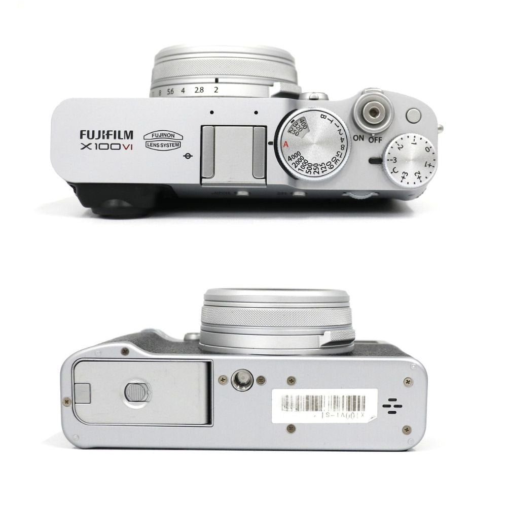 [中古(A)] 富士フイルム X100VI コンパクトデジタルカメラ x100vi-sl シルバー[非常に良い]