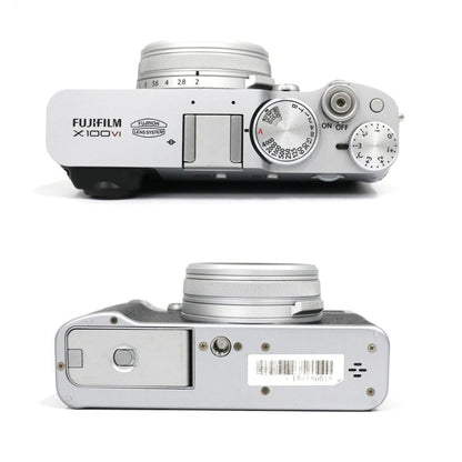 [中古(A)] 富士フイルム X100VI コンパクトデジタルカメラ x100vi-sl シルバー[非常に良い]