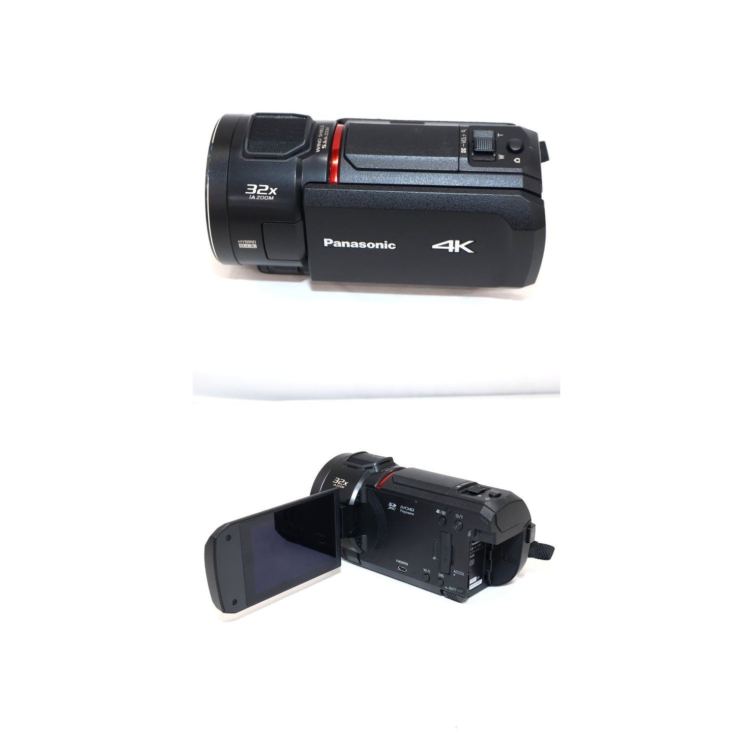 Panasonic ビデオカメラ HC-VX3 ブラック　hc-vx3-k  レザーブラック 整備済みアウトレット品 [中古(A)]