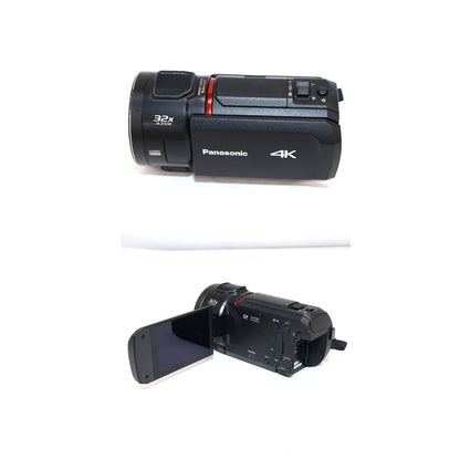 Panasonic ビデオカメラ HC-VX3 ブラック　hc-vx3-k  レザーブラック 整備済みアウトレット品 [中古(A)]