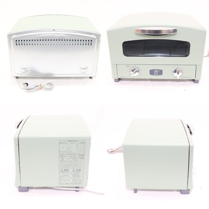 [2枚焼き]Aladdin AET-GS13C グラファイトトースター aet-gs13c-g  グリーン 整備済みアウトレット品 [中古(C)]