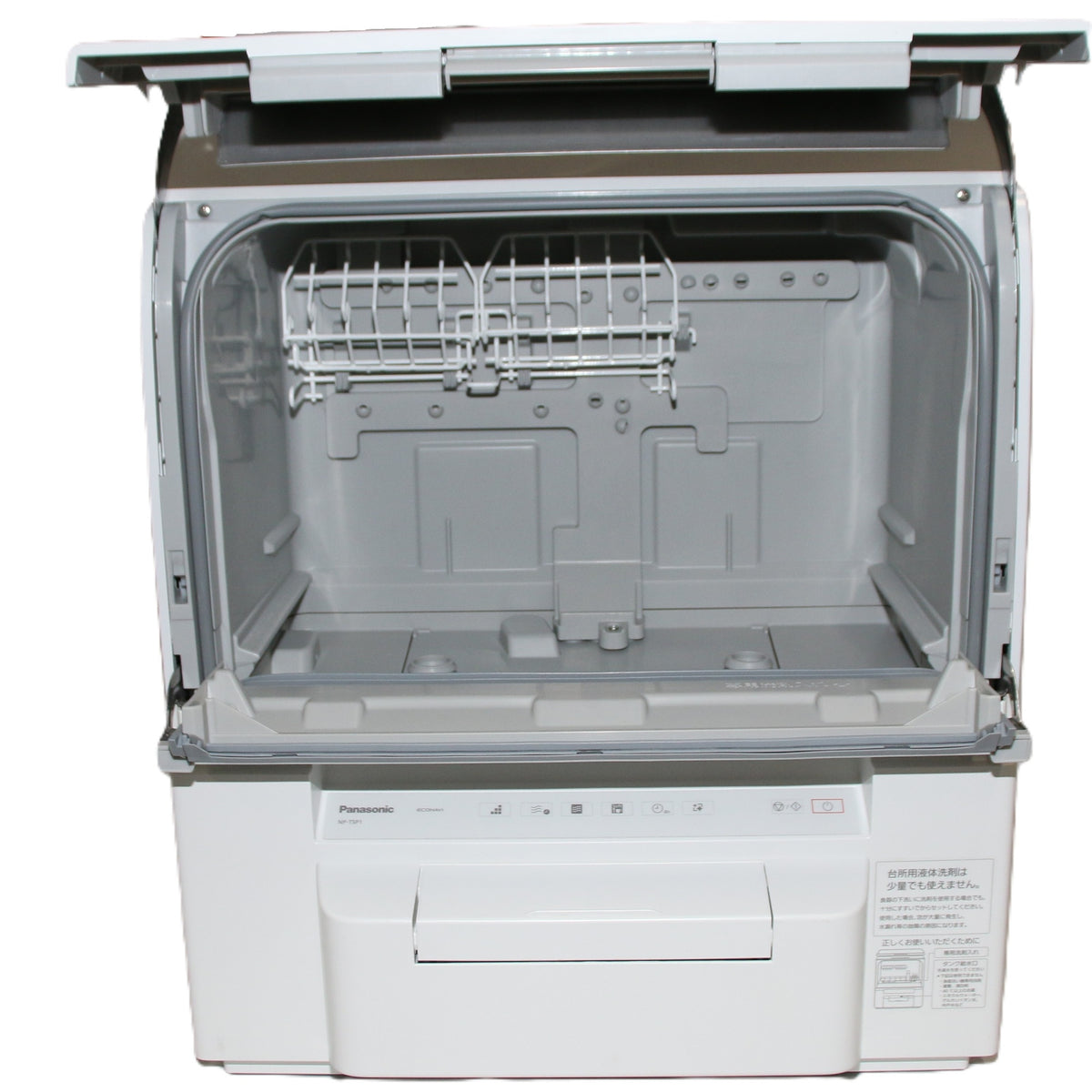 [～食器24点]パナソニック スリム食器洗い乾燥機 NP-TSP1 工事不要 タンク式 4人分　np-tsp1   整備済みアウトレット品 [中古(C)]