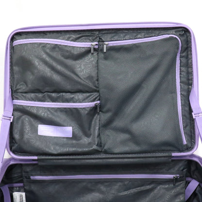 [8-10泊向けサイズ]AMERICAN TOURISTER CURIO スピナー75 エキスパンダブル 98L/拡張時114L ハードスーツケース　americantourister-curio75-lvn  ラベンダー 整備済みアウトレット品 [中古(C)]