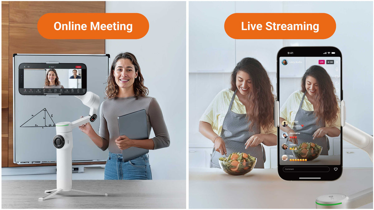 Insta360 Flow 2 pro AI追跡搭載 スマートフォン用ジンバル insta360-flow2-pro-gy  グレー 整備済みアウトレット品 ［未使用(S)