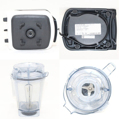 [ジャンク] バイタミックス Vitamix V1200i S アクセサリーセット　v1200i-s-wh ホワイト[難あり(D)]