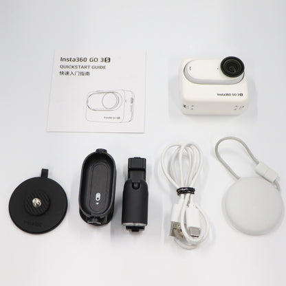 [中古(B)] Insta360 GO 3S 64GB アクションカメラ アークティックホワイト [良い]