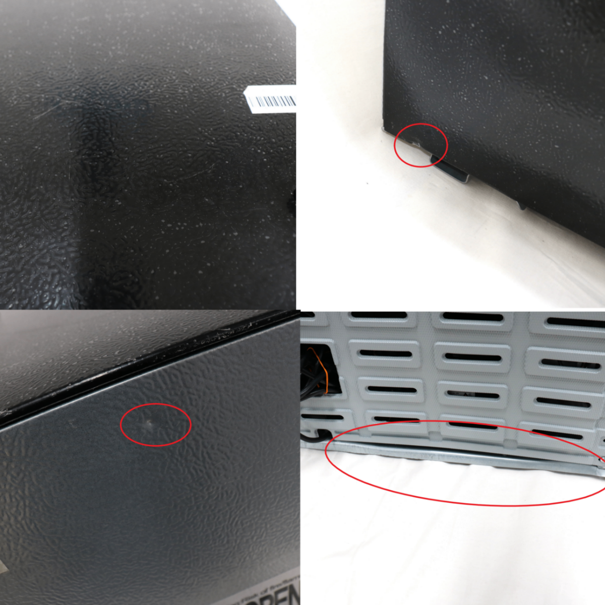 [32L]レンティオ 小型冷凍庫 1ドア セカンド冷凍庫 RN-FZ32　rn-fz32-bk  ブラック 整備済みアウトレット品 [中古(C)]